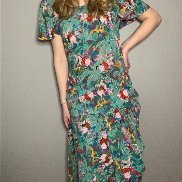 Jane Schaffhausen Dresses & Skirts - Vintage Jane Schaffhausen Patterned Dress